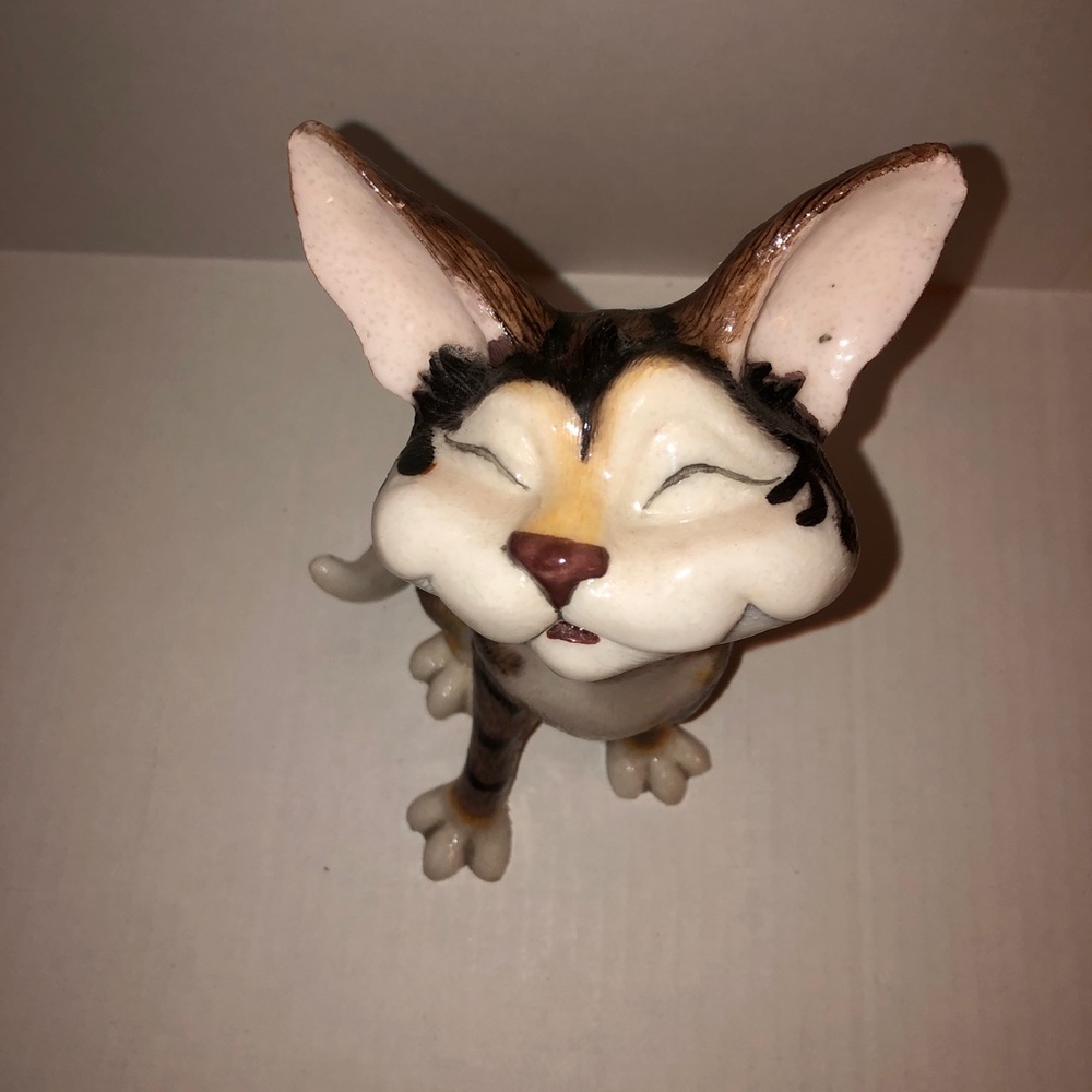 Little Paws Purdy Happy Cat Figurine - Picture 3 of 6